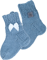 Носочки SaraBara Роналдо темно-джинсовый