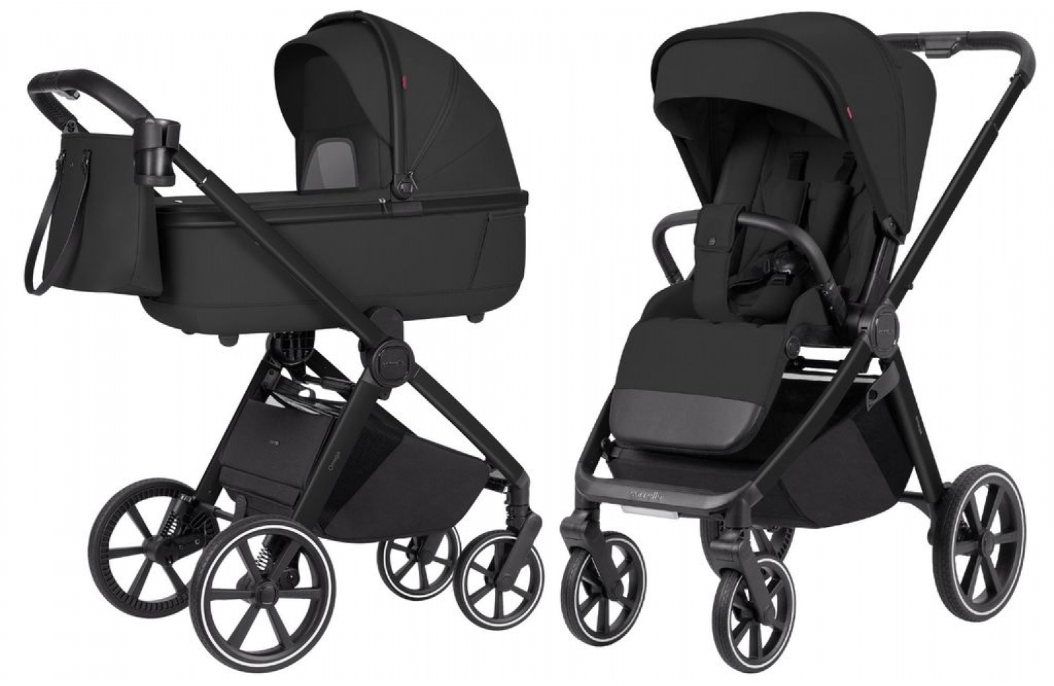 Коляска 2 в 1  Carrello  Omega  CRL-6531 Deluxe Denim Black