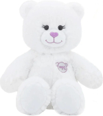 Мягкая игрушка белый медведь, Kult Color Bear, 65 см, C/40/31