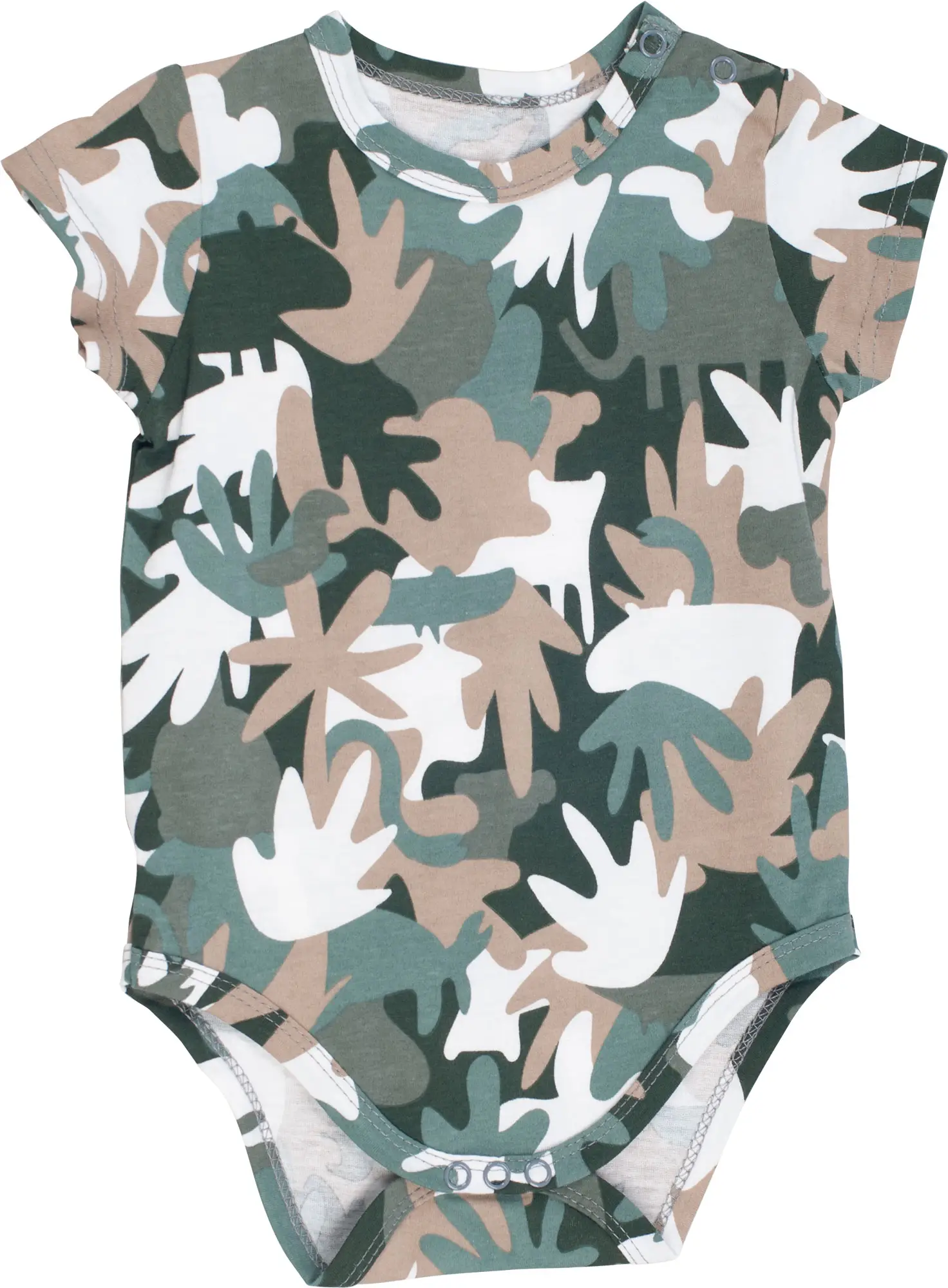 Полукомбинезон Little BIG Star, кулир, камуфляж, размер 48-74, арт. 319169