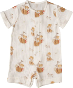 Фотография товара Песочник Мишка с зайкой в кораблике, крем, р. 80