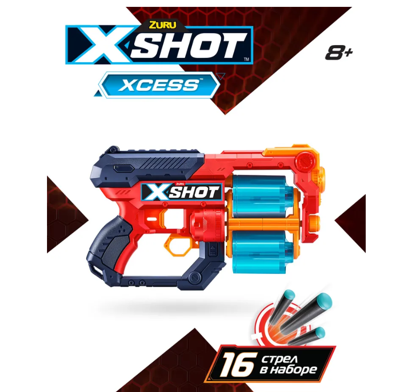 Икс Шот Бластер EXCEL Xcess с акс. X-SHOT