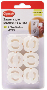 Фотография товара Защита для розеток CL70/1 Clippasafe белый