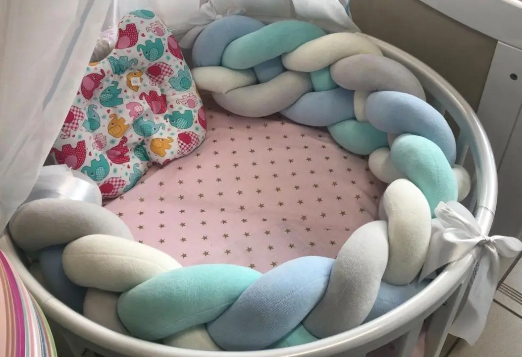 Борт-косичка Incanto 230 см, 3 плетения, цвет в ассортименте