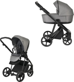 Фотография товара Коляска 2 в1 Sol Roan Cloud Grey/Black/ручка черная