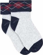 Фотография товара Носки Rusocks детские, размер 9-10, светло-серые, Рис-04, арт. Д3-33845М