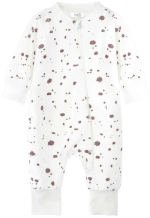 Фотография товара Велюровый комбинезон Mjolk Кляксы, р. 74, на манжетах