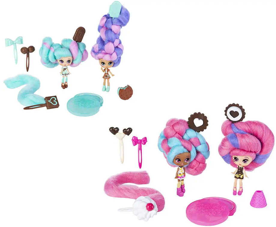 Набор кукол Spin Master Candylocks Минт и Шоко, 8 см, 6054384