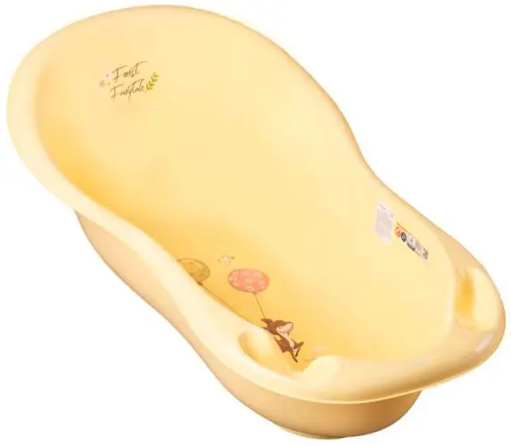 Ванночка Tega Baby Forest Fairytale 102 см светло-желтый