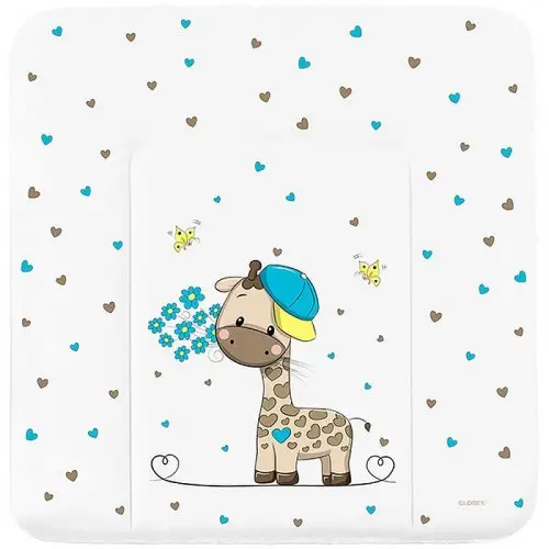 Накладка на комод Globex Люкс Жираф с цветами 82х72 см