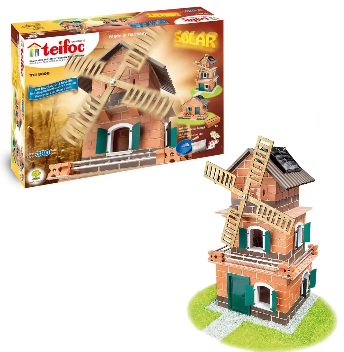 Конструктор Teifoc Junior TEI4040 Ветряная мельница