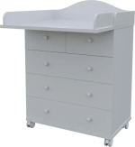 Фотография товара Комод Incanto Classic 800/5 цвет серый