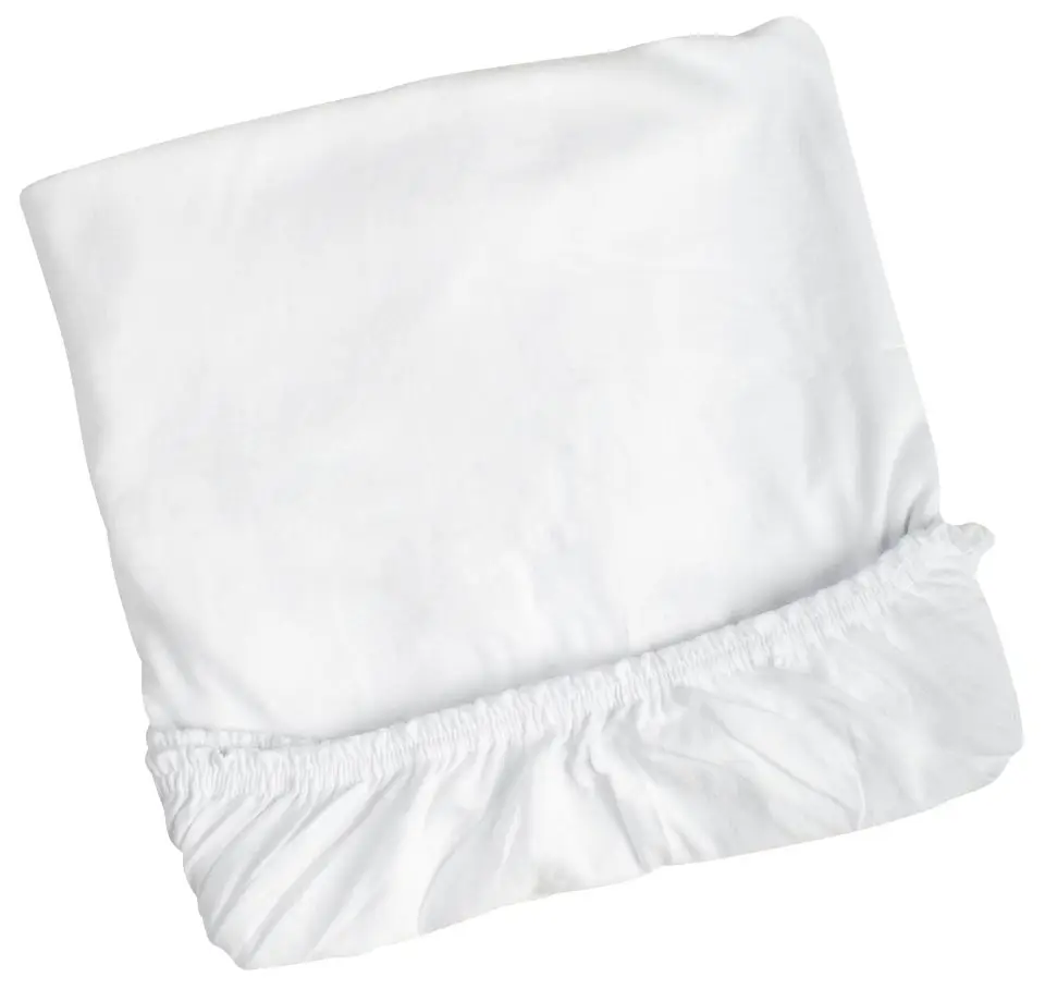 Простыня AmaroBaby Fantasy трикотажная на резинке 125х75х12 см Белый