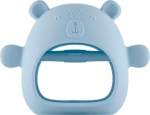 Фотография товара Силиконовый прорезыватель на руку Roxy Kids Мишка, голубой, арт. RST-003-B