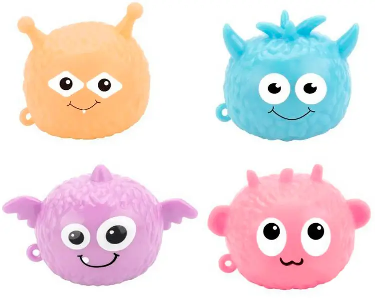 Игрушка-антистресс ABtoys Тянучка Монстрик 8 см в ассортименте