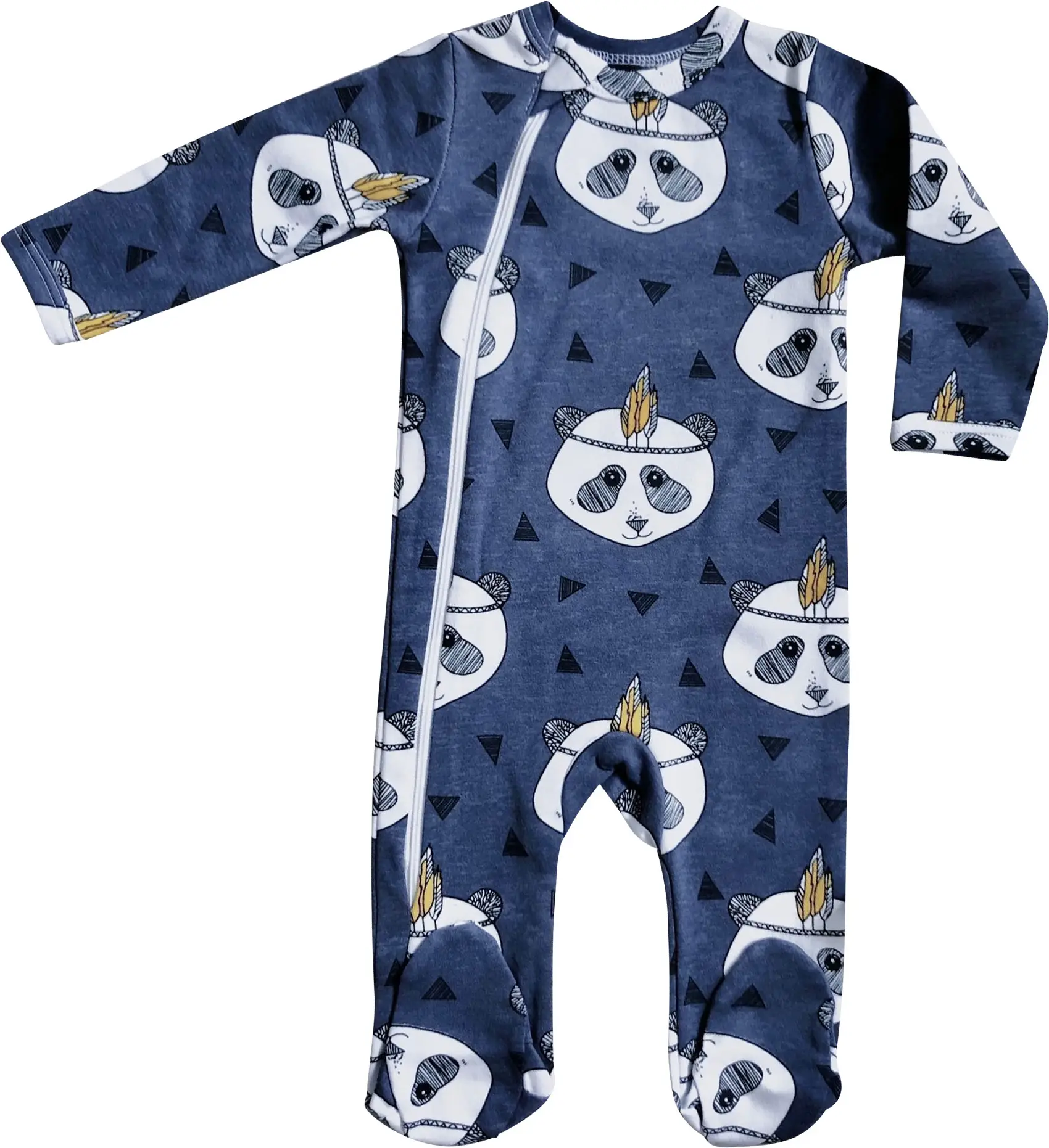 Комбинезон Mjolk Sleep and Play Панды 74