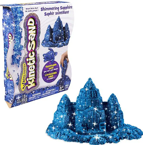 Песок для лепки Kinetic Sand яркие цвета Драгоценные камни 455 г