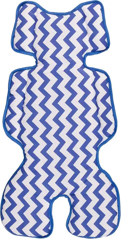 Вкладыш универсальный двухсторонний Polini kids, зигзаг, синий