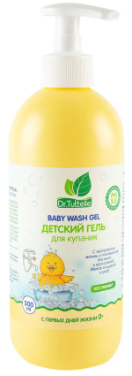 Фотография товара Гель для купания Dr.Tuttelle с экстрактом мальвы и пантенолом 500 мл