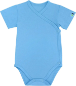 Фотография товара Комбинезон Фабрика Бамбук Боди Кимоно  голубой (небесно-голубой), 56