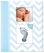 Альбом Журнал о ребёночке Pearhead голубой