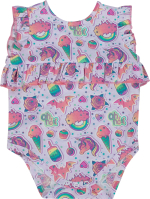 Фотография товара Полукомбинезон Little BIG Star с принтом мороженое, размер 44-68, арт. 100169