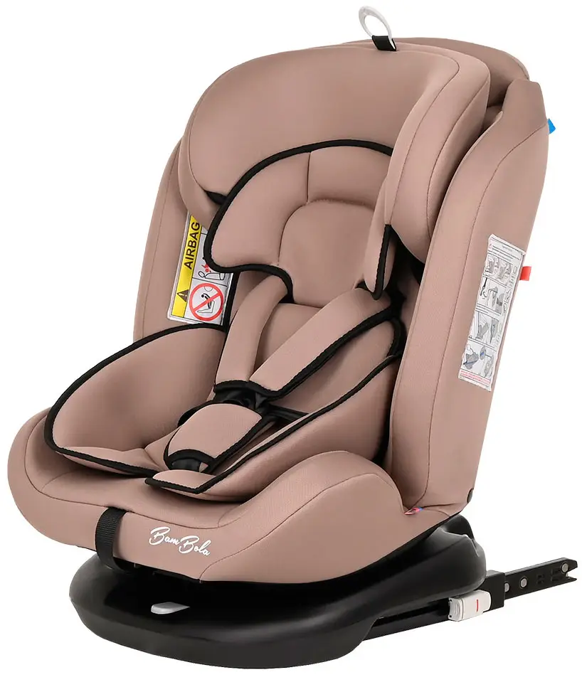 Автокресло группа 0/1/2/3 (0-36 кг) BamBola Minori Isofix cветло-rоричневый