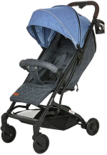 Фотография товара Прогулочная коляска Pituso Camino чёрный джинс
