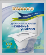 Фотография товара Одноразовые покрытия на сиденье унитаза Inseense №10, 56549