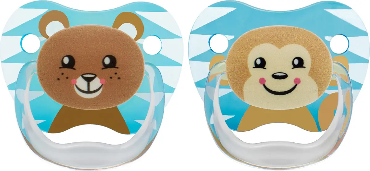Пустышка силиконовая Dr.Brown's PreVent классик Животные PV22015 6-12 месяцев