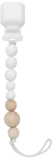 Держатель для пустышки Pacifier Clip, Colour Pop White