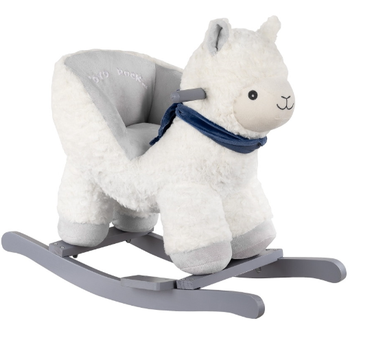 Фотография товара PITUSO Качалка (с сиденьем) Дино+игрушка, плюш.,муз.,Зеленый, 61*32*52см