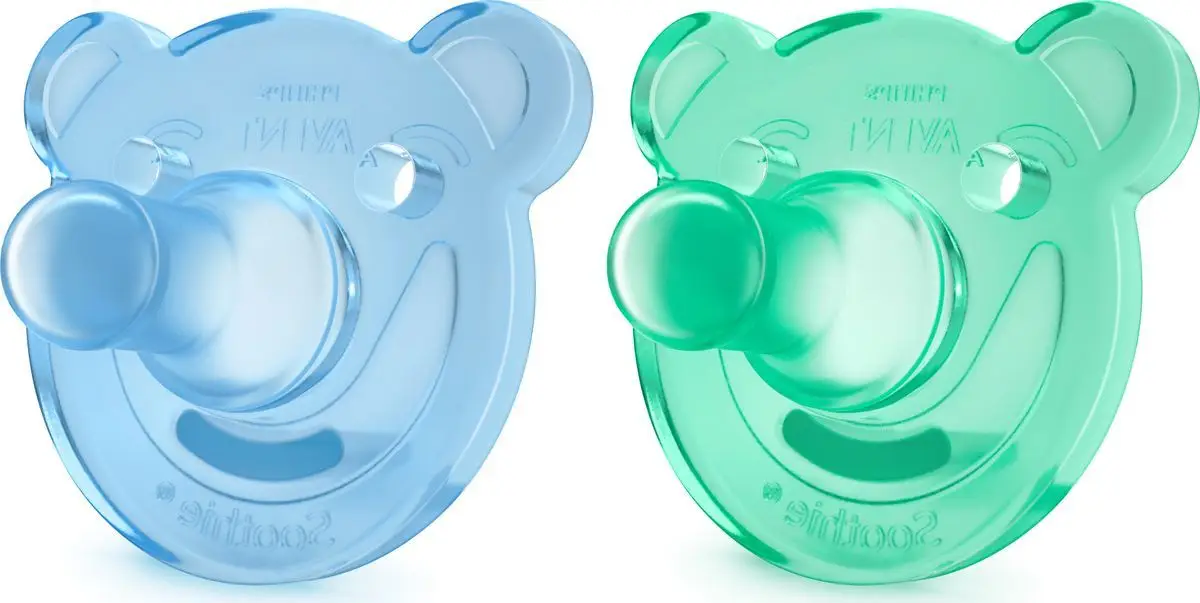 Пустышка силиконовая анатомическая Philips Avent Soothie SCF194/01 0-3 м (2 шт)