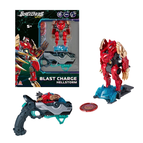 Фотография товара Дикие Скричеры. Игровой набор Бласт Чардж Хэллшторм S5. ТМ Screechers Wild