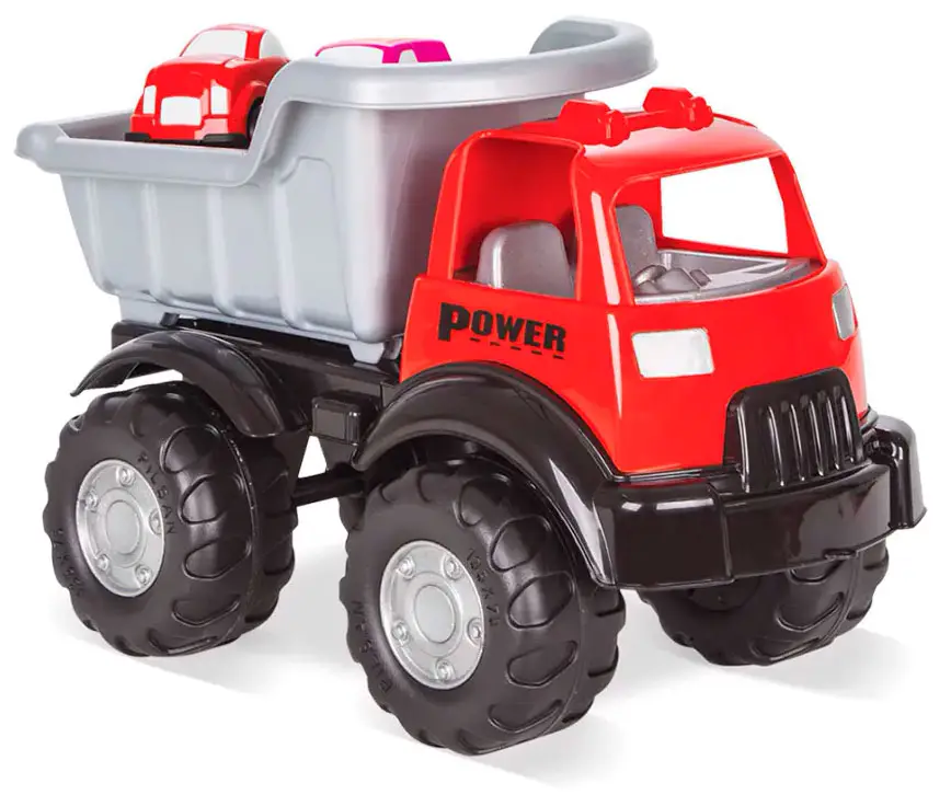 Грузовик Pilsan Power Truck+2 машинки 49х26х31 см