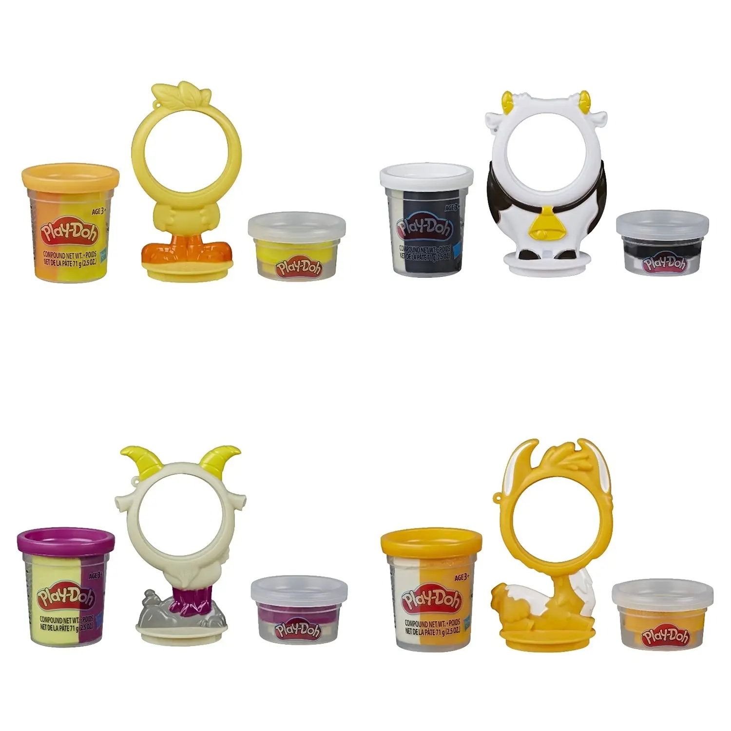 Набор для лепки Play-Doh Жители фермы в ассортименте E6722EU2