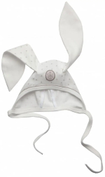 Фотография товара Чепчик Наследник Выжанова зайка серый 36