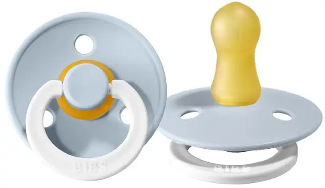 Пустышка Bibs Colour Baby Blue Night 0-6 месяцев