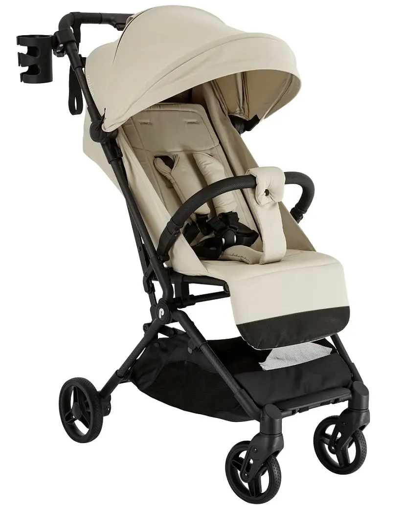 Коляска детская Pituso Pera прогулочная Sand, рама carbon, PU
