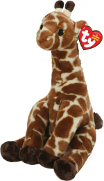 Фотография товара Мягкая игрушка TY Beanie Babies жираф Gavin 25 см