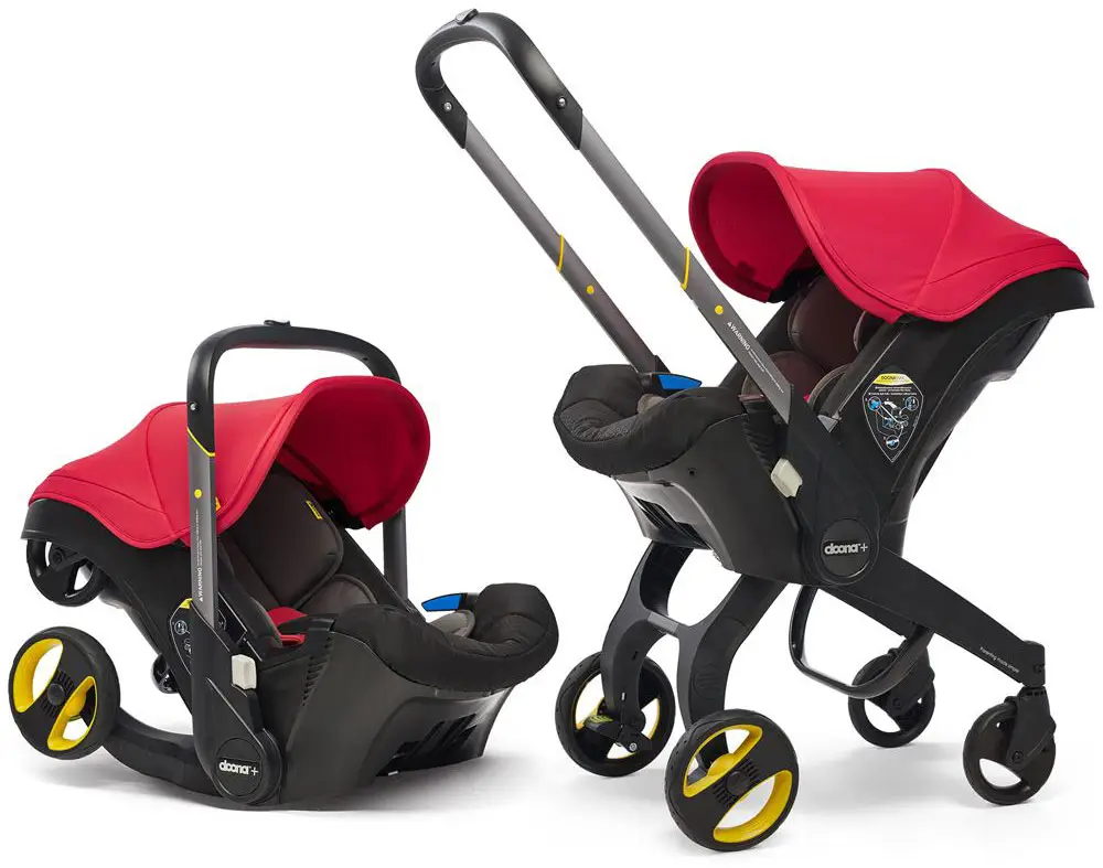 Автокресло-переноска Doona+ группа 0+ (до 13 кг) Flame Red