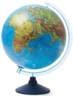 Глобус Globen физико-политический с подстветкой от батареек 320 мм