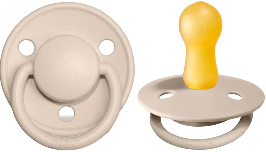 Пустышка Bibs De Lux Latex Vanilla 0-6 месяцев
