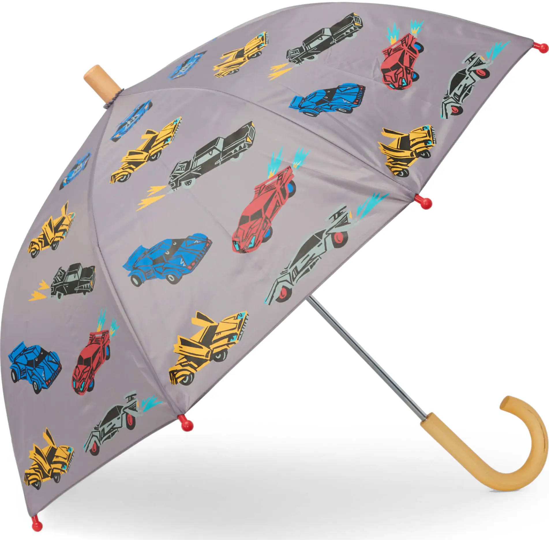 Зонт Hatley серый с машинами