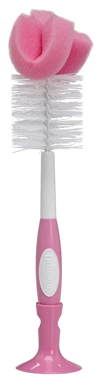 Dr. Brown's Ершик для чистки бутылочки, цвет розовый
