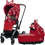 Коляска Cybex Priam Matt Black III 2 в 1 FE JS Petticoat