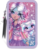 Фотография товара Школьный пенал с наполнением, для девочек, Nebulous Stars, серия Estrelia