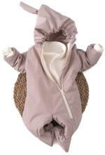 Фотография товара Комбинезон Новый Гномми-1 демисезонный, какао, размер 18, рост 56-62 см