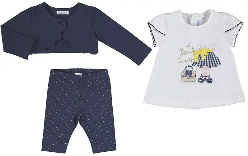 Комплект Mayoral болеро, футболка, брюки 1706/45 размер 12