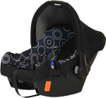 Фотография товара Удерживающее устройство Bambola для детей 0-13 кг Nautilus, чёрное, круги